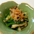 けいきょちゃん's cooksnap of when they made 三つ葉としめじのおひたし.