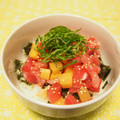 バカリャウ's cooksnap of when they made とろたく丼.