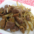 みちぃ's cooksnap of when they made ＊　砂肝の簡単炒め　＊.
