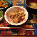 リンテルナ's cooksnap of when they made 鶏唐揚げときのこ煮の卵とじ.