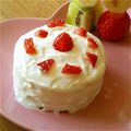 mikamako's cooksnap of when they made 【離乳食】ヨーグルトケーキ【７ヶ月頃～】.