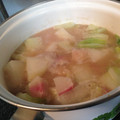 星美Nozomi's cooksnap of when they made 大根（カブ）すりおろし汁 de 濃厚豚汁.