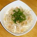 serieri's cooksnap of when they made 大根と干し貝柱のシンプルサラダ.