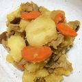 ikumaro's cooksnap of when they made 新じゃがと豚こまのうま煮.