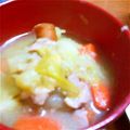 ユーロン's cooksnap of when they made セロリでちょっぴり西洋風！大人のポトフ♡.