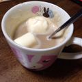 ぱんだ大好きっこ's cooksnap of when they made マシュマロカフェオレ.