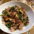 みわみわ鳥's cooksnap of when they made 簡単☆ニラとベーコンの卵とじ❁.