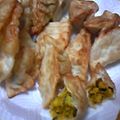 milkshan's cooksnap of when they made 餃子の皮でかぼちゃのお菓子.