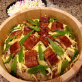 mayumizuki's cooksnap of when they made ✿うなぎのちらし寿司✿.