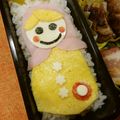 赤い電話's cooksnap of when they made マトリョーシカ弁当＠キャラ弁.