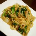 はっしぃ's cooksnap of when they made めんつゆで簡単和風パスタ！.