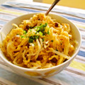 Marrietty's cooksnap of when they made 超節約&美味★もやしとちくわの卵とじ丼.