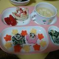 りぉっち's cooksnap of when they made キャラ弁　簡単おひなさま.