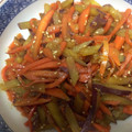 AguaDoce's cooksnap of when they made さつまいもとにんじんのきんぴら.