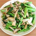 ともも366's cooksnap of when they made 菜の花とシメジの簡単ペペロンチーノ♪.