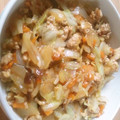 ☆ジグロ☆'s cooksnap of when they made 焼き肉のたれで＊簡単挽き肉野菜炒め＊.