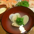 ｊｏｃｏｍｏｍｏｌａ's cooksnap of when they made はまぐりと菜の花のお吸い物.
