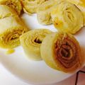 まーがれっと213's cooksnap of when they made もっちりバームクーヘンバレンタインに♡.