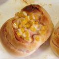 じゃむろう's cooksnap of when they made ハムマヨコーン♪惣菜パン.