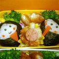 みんと5214's cooksnap of when they made ひな祭りキャラ弁＊まんまるおひな様.