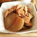 ☆ﾁｬｯﾋﾟ☆'s cooksnap of when they made 余った刺身と大根の煮物.
