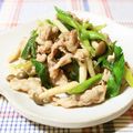 つかのんちゃん's cooksnap of when they made にんにくの葉と豚肉炒め.