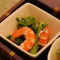 かえで369's cooksnap of when they made 菜の花と海老の塩麹和え.