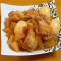 kotoharu's cooksnap of when they made 鶏手羽元と大根の煮物・圧力鍋使用.