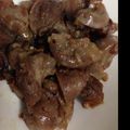 hyoki's cooksnap of when they made 砂肝ピリ辛炒め～簡単・スタミナ編.