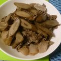 nao9316's cooksnap of when they made 牛肉とごぼうとコンニャクの煮物.