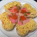 どらど～ら's cooksnap of when they made ひな祭りにお花のちらし寿司✿.