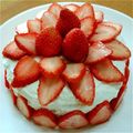チョコさく's cooksnap of when they made ☆離乳食deバースディケーキ☆.