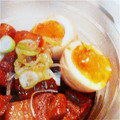 kiposasa's cooksnap of when they made 簡単とろーり半熟煮玉子.