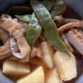 かわいい虎ちゃん's cooksnap of when they made モロッコいんげんとジャガ芋と平天の煮物.