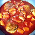 xojhuixo's cooksnap of when they made トマトピューレで簡単煮込みハンバーグ.