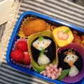 カイソウマム's cooksnap of when they made ひな祭りキャラ弁＊まんまるおひな様.