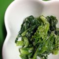 べっきー☆'s cooksnap of when they made 菜の花のゴマみそマヨネーズ和え.