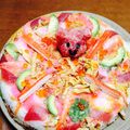 ゆ〜ぽん's cooksnap of when they made ひな祭りにクマさんちらし寿司.