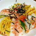 まおなや's cooksnap of when they made 節約？！超簡単ちらし寿司.