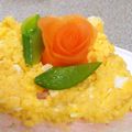 オズのオズマ姫's cooksnap of when they made 人参で簡単バラの花～.