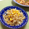 サンディサンディ's cooksnap of when they made もやしとコーンのステーキソース炒め.