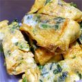 ポポポポポフィ〜♡'s cooksnap of when they made ママのほうれん草入りだし巻き卵.