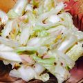 yububusan's cooksnap of when they made さっぱり洋風白菜サラダ☆ハニーマスタード.
