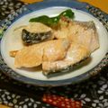 織姫１１０２'s cooksnap of when they made ♪簡単・塩麹鮭で真空低温調理.