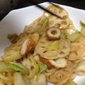 小栗色's cooksnap of when they made 白菜とレンコンの炒め煮.