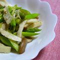 mikkusan's cooksnap of when they made ★簡単手間なし！アスパラとエリンギ炒め★.