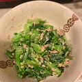 ようさんママ's cooksnap of when they made アスパラ菜（菜の花でも）のツナわさびマヨ.