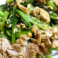 ほわまま's cooksnap of when they made 豚肉と小松菜炒め.