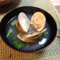 memanina's cooksnap of when they made はまぐりのお吸い物.