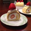 KEELEY's cooksnap of when they made 苺のシフォンロール.